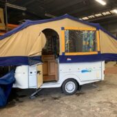 Trailer Camper With Huge Awning (FOR SALE)