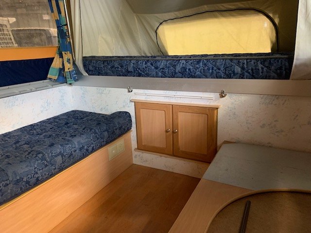 Trailer Camper With Huge Awning (FOR SALE)