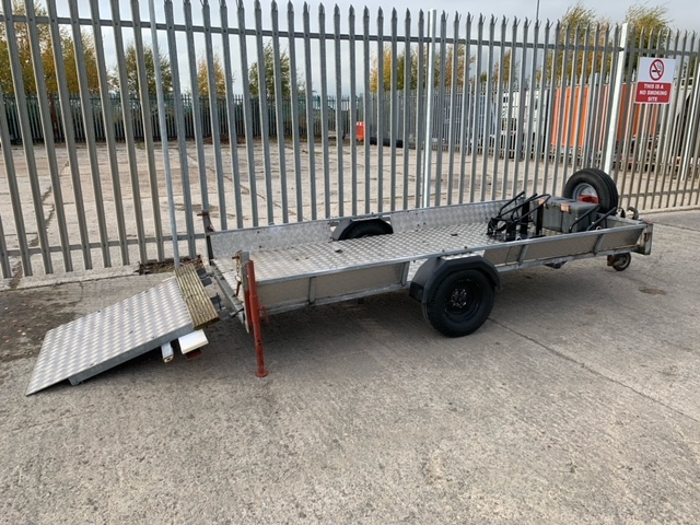 Single Axle Two Bike Trailer