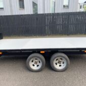 Two Ton Twin Axle Flatbed Trailer