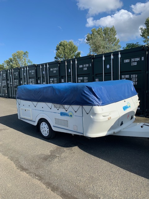 Trailer Camper With Huge Awning (FOR SALE)