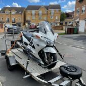 Single Axle Motorcycle Trailer – Large