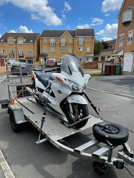 Single Axle Motorcycle Trailer – Large