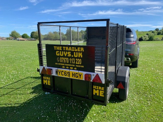 Utility Trailer Single Axle Cage