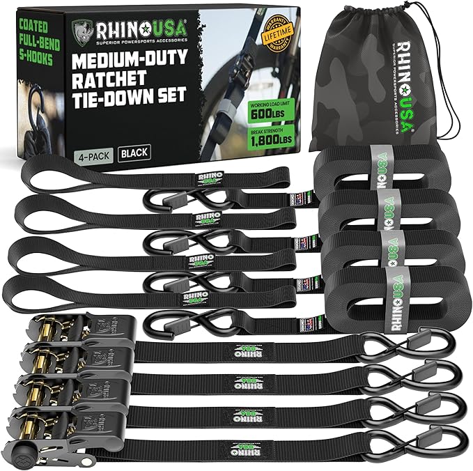 Rhino USA Ratchet Straps