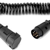 QWORK® 3 Meter 7 Pin Trailer Light Board Extension