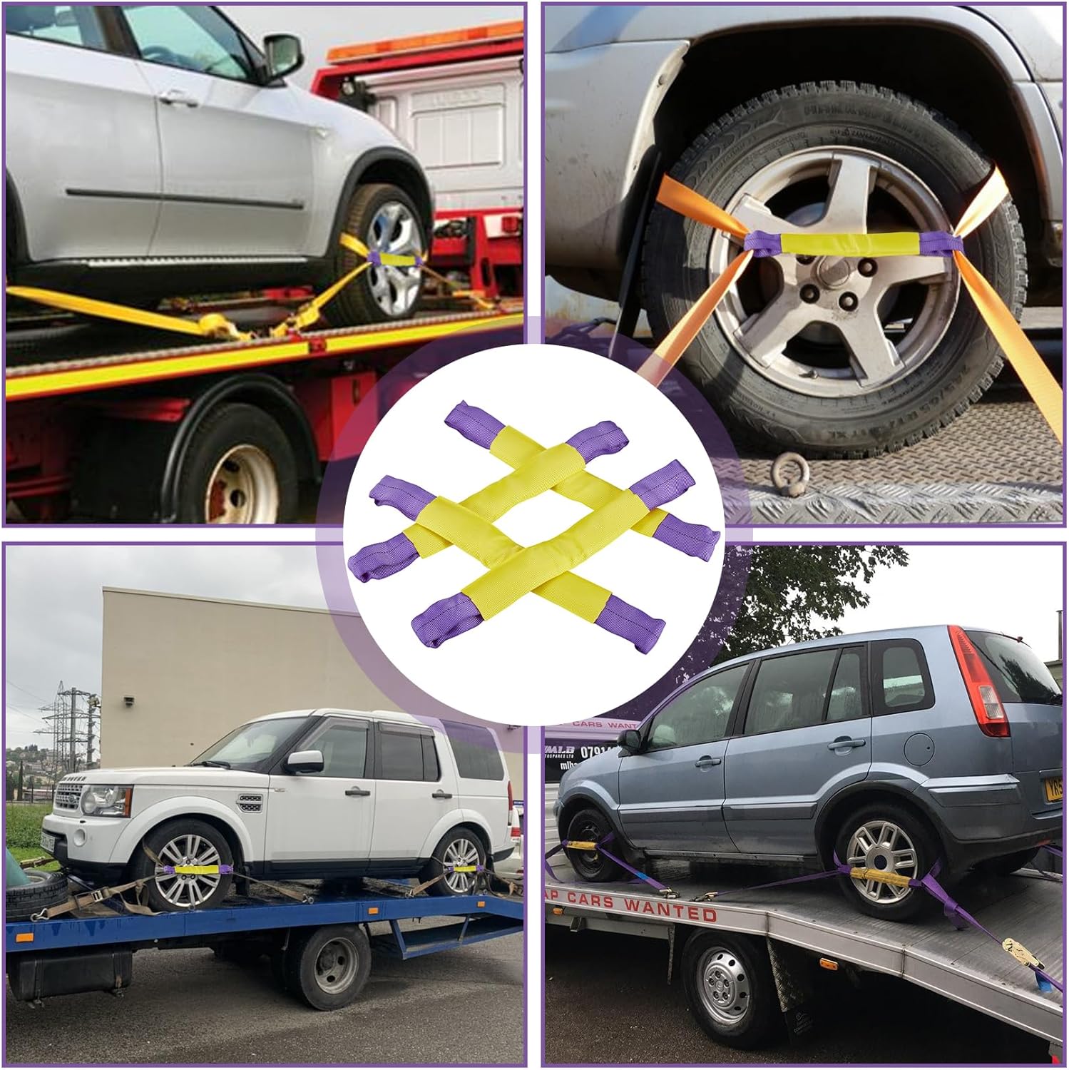 Wheel Tie Down Straps for Transporter