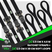 Rhino USA Ratchet Straps